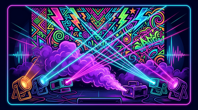 Rå lyspakke og dekor